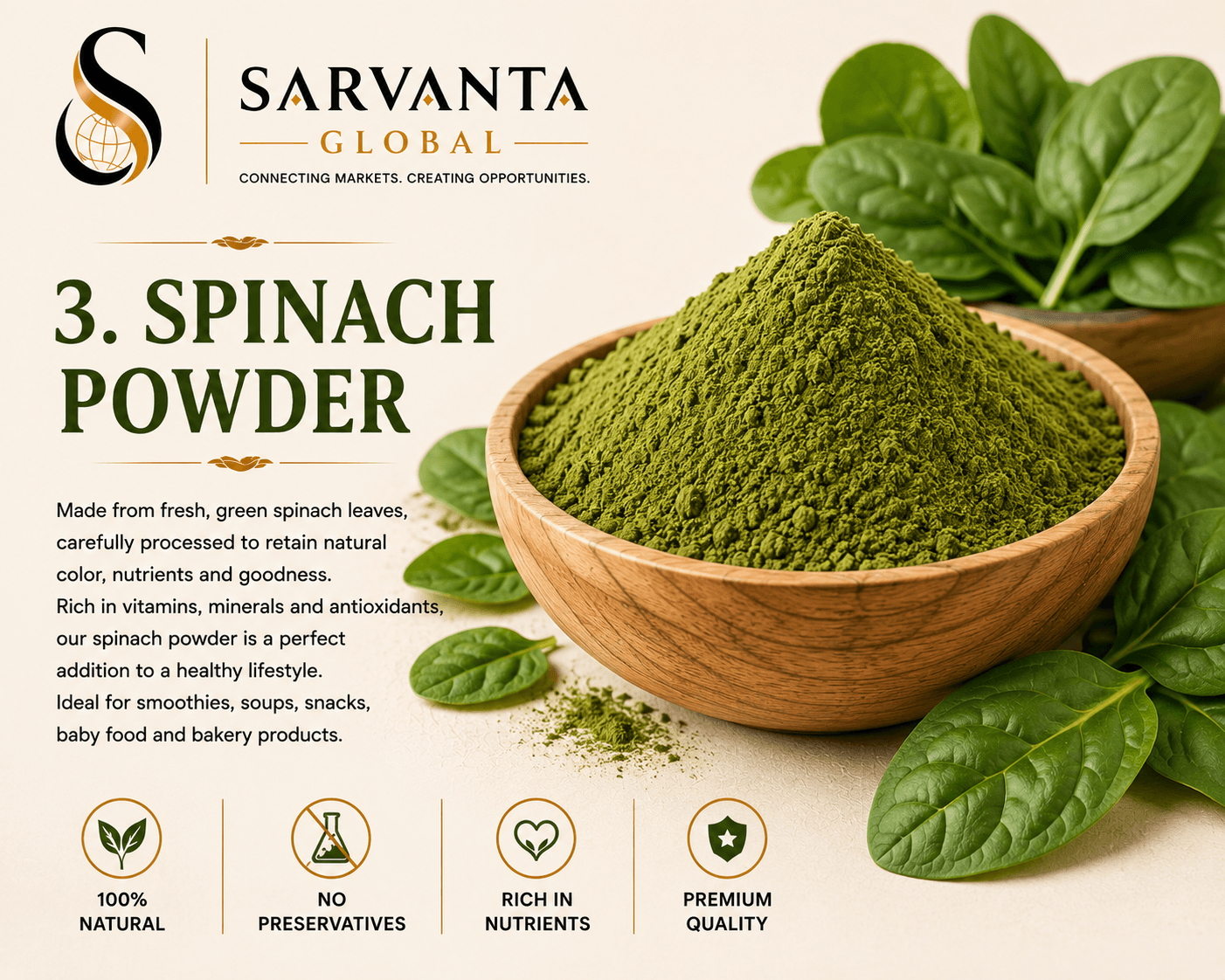 Spinach Powder