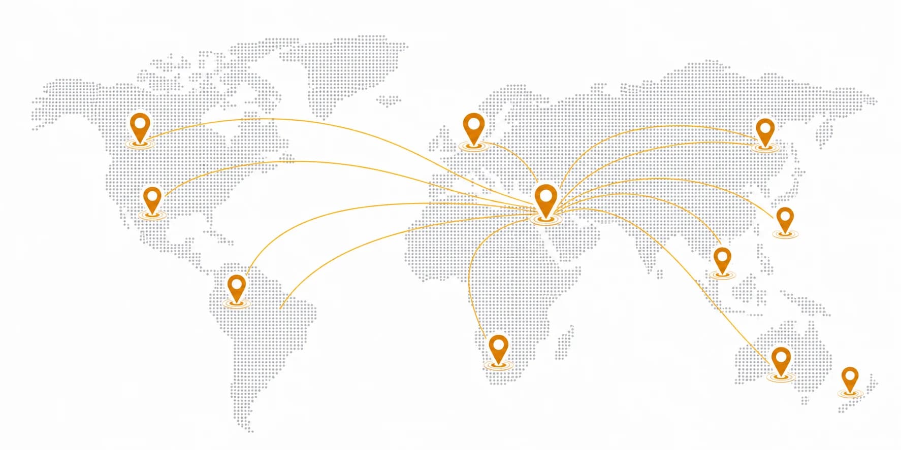 Global buyers map
