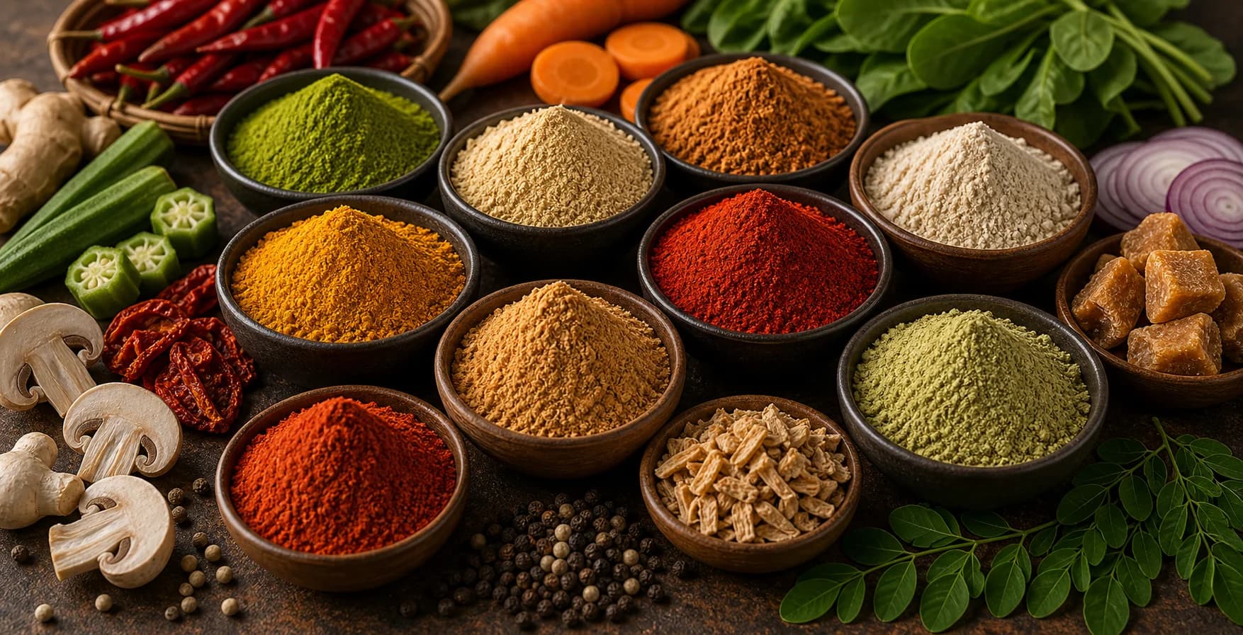 Quality spice powders